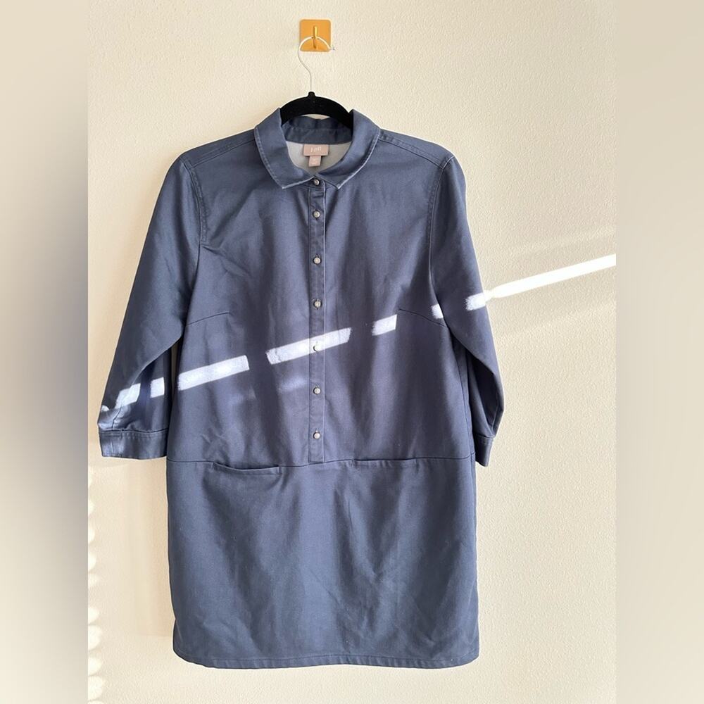 Women's Blue Shirt Dress